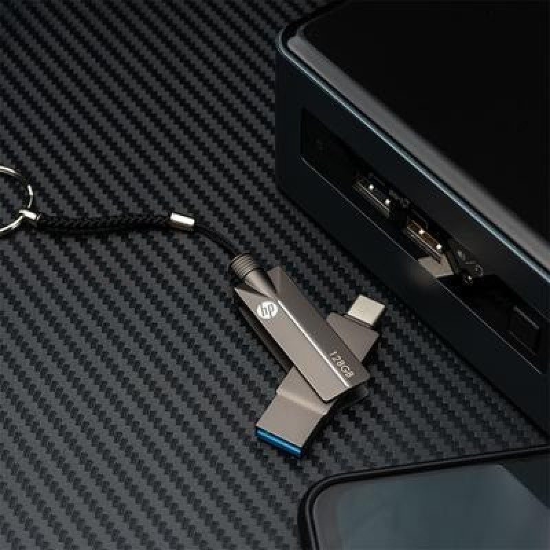 X5200M 32 ГБ 64 ГБ 128 ГБ OTG Type C USB 3.1 USB флэш-накопитель Двойная карта памяти для смартфонов