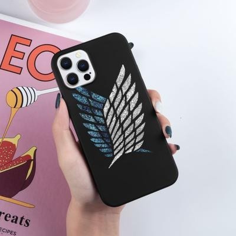 Атака на Titan Аниме Мультяшный чехол для телефона для Xiaomi Redmi Note 10 9 8 iPhone 13 12 11 Pro