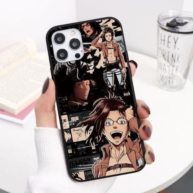 Атака на Titan Аниме Мультяшный чехол для телефона для Xiaomi Redmi Note 10 9 8 iPhone 13 12 11 Pro