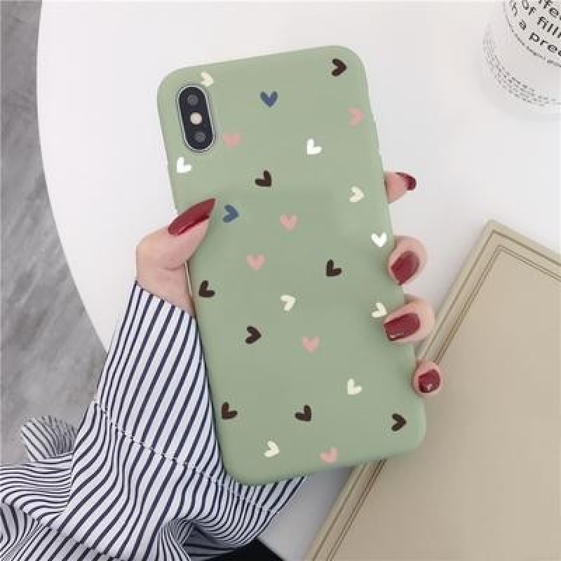 Цветочный мягкий чехол для iPhone 13 12 11 Pro Max XR Samsung A52 A32 A50 A51 S21 A12 A70 Huawei P30