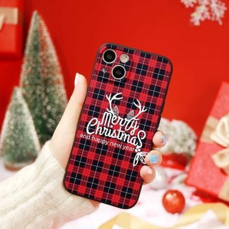 Прекрасный рождественский снеговик елка Автомобильный чехол для iPhone 11 12 13 Pro XS Max X XR Xiao