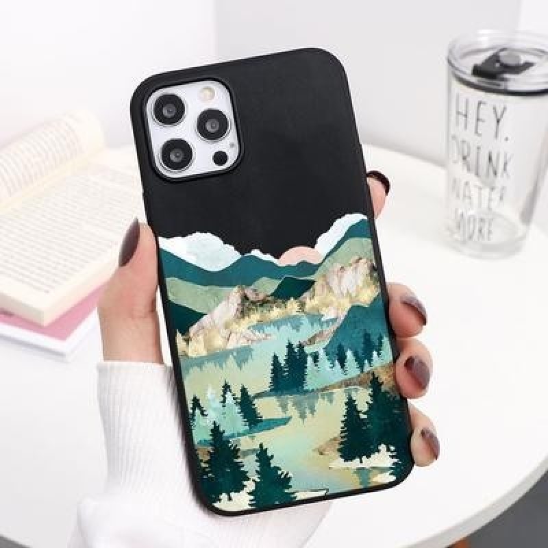 Модный пейзаж Чехол для телефона для iPhone 13 12 11 Pro Max Samsung Galaxy A52s A71 A12 Xiaomi Redm