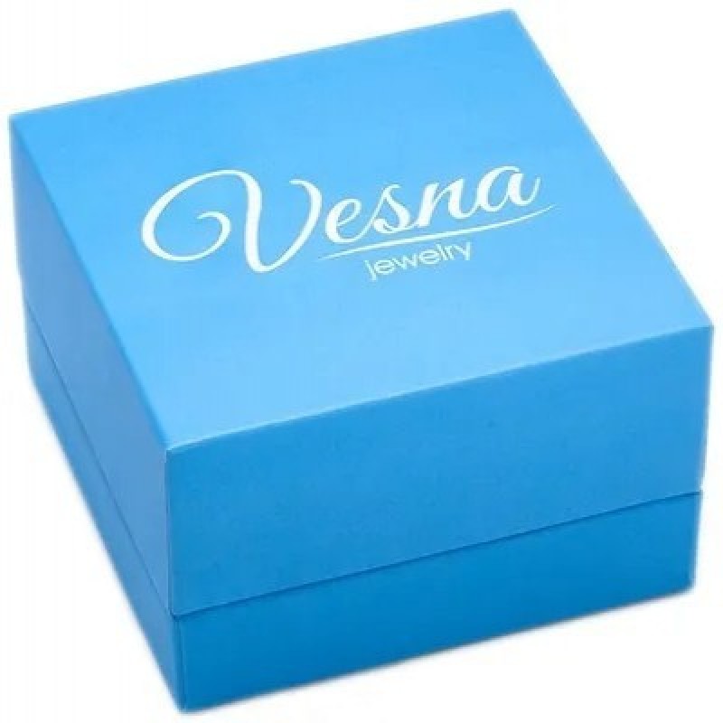 Серьги из белого золота с подвесками Vesna jewelry 21177-251-203-00 с изумрудами, сапфирами, танзани