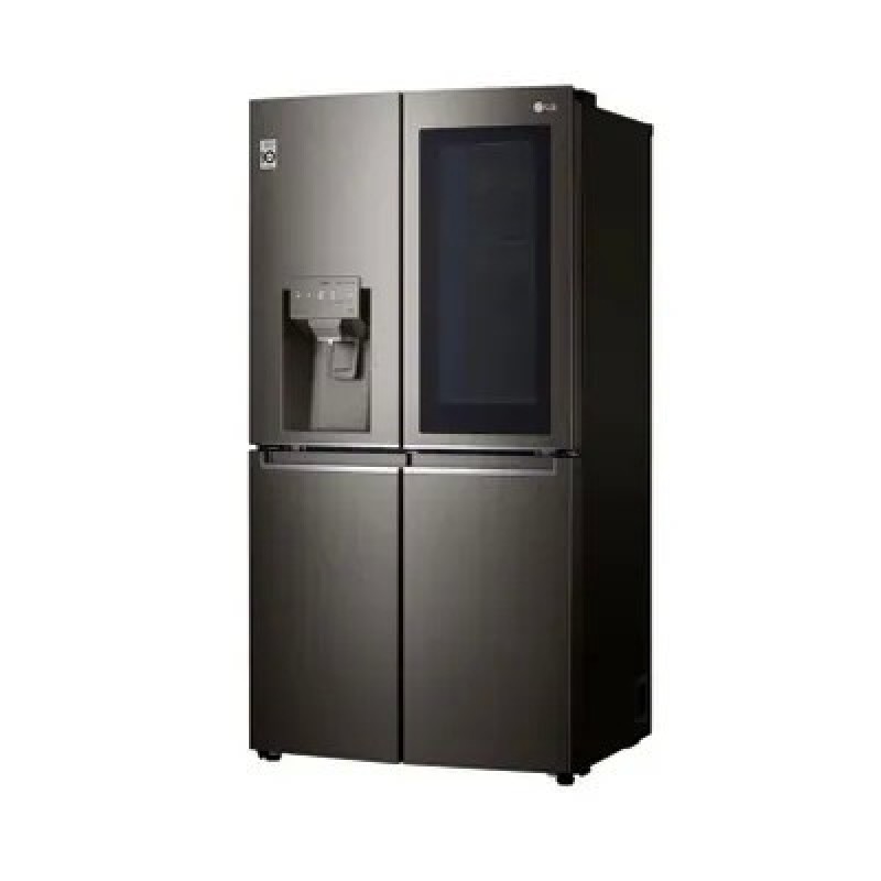 Холодильник LG GR-X24FMKBL, серебристый, темно-серый