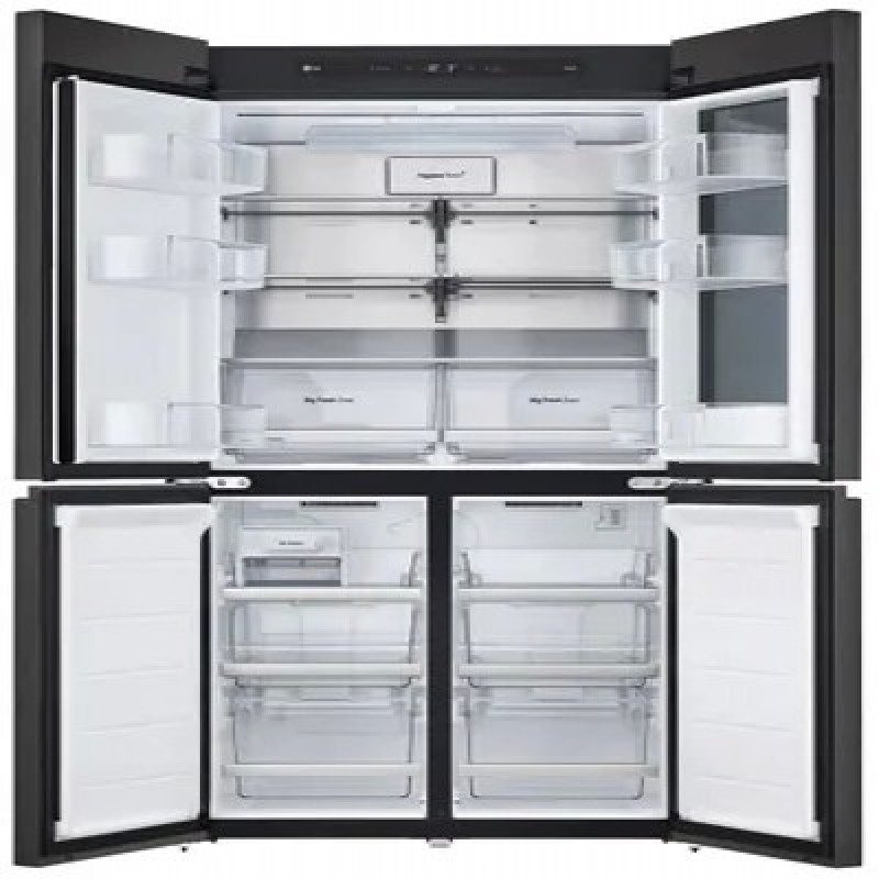 Холодильник LG GR-X24FQEKM Objet Collection, бежевый